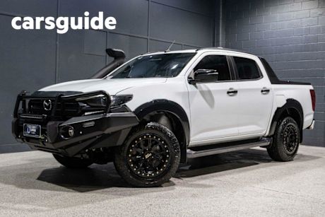 White 2023 Mazda BT-50 Dual Cab Pick-up SP (4X4)