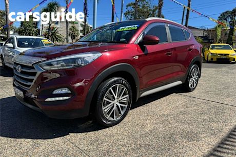 Red 2016 Hyundai Tucson Wagon Elite (fwd)