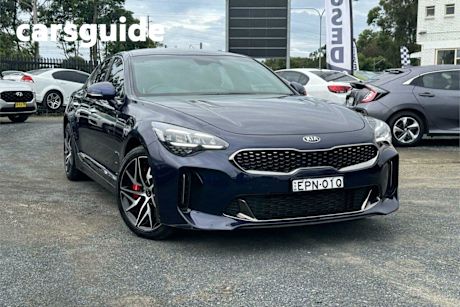 Blue 2021 Kia Stinger Sedan 330S
