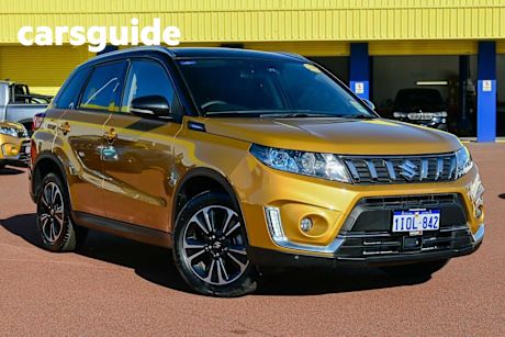 Yellow 2024 Suzuki Vitara Wagon Turbo 2WD