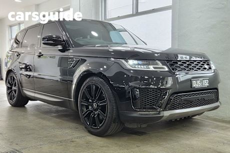 Black 2020 Land Rover Range Rover Sport Wagon DI6 183kW SE
