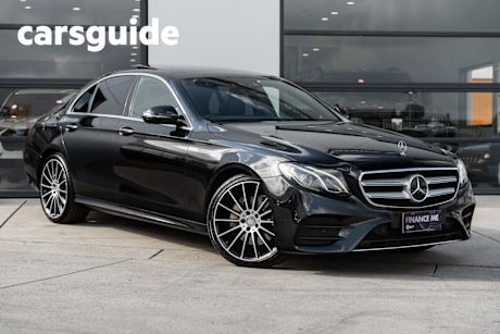 Black 2016 Mercedes-Benz E200 Sedan