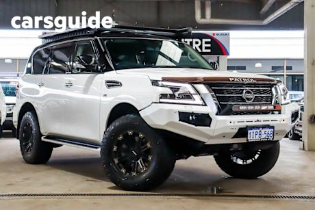 White 2020 Nissan Patrol Wagon TI (4X4)