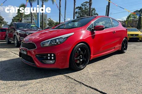 Red 2014 Kia Pro_cee'd Hatchback GT