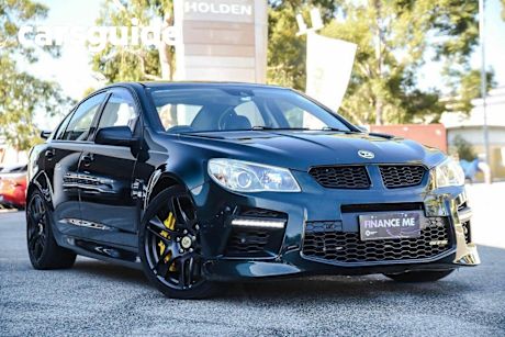 Green 2013 HSV GTS Sedan