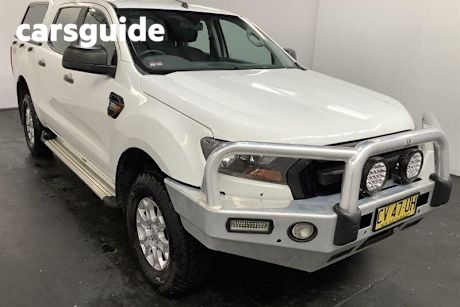 White 2016 Ford Ranger Crew Cab Utility XL 3.2 (4X4)
