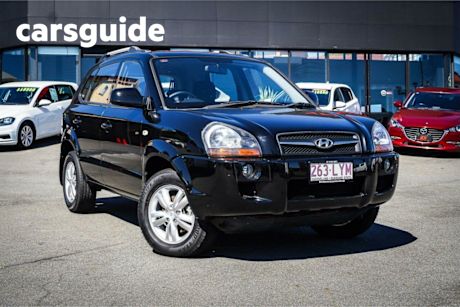 Black 2009 Hyundai Tucson Wagon City SX