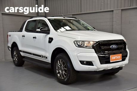 White 2017 Ford Ranger Dual Cab Utility FX4 Special Edition