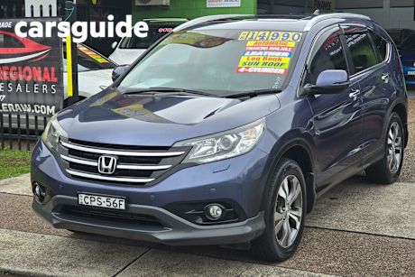Blue 2013 Honda CR-V Wagon VTI-L (4X4)