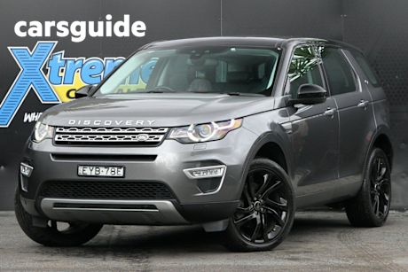 Grey 2017 Land Rover Discovery Sport Wagon TD4 (132KW) HSE Luxury 5 Seat