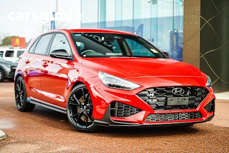 Red 2024 Hyundai I30 Hatchback N