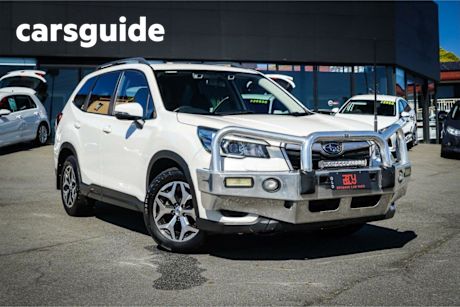 White 2020 Subaru Forester Wagon 2.5I (awd)