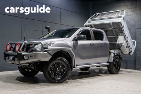 Silver 2019 Mazda BT-50 Dual Cab Chassis XT (4X4) (5YR)