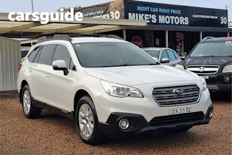 White 2016 Subaru Outback Wagon 2.0D