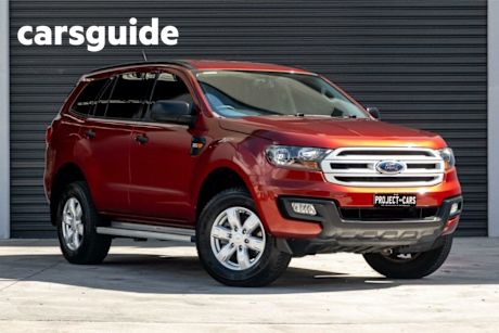 Red 2015 Ford Everest Wagon Ambiente