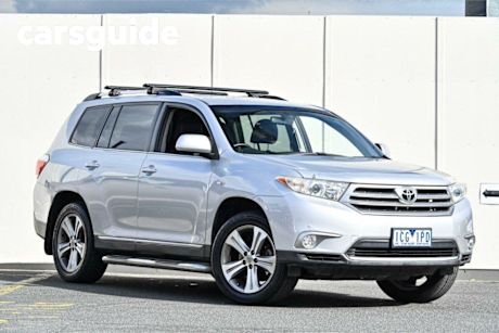 Silver 2011 Toyota Kluger Wagon KX-S (fwd)