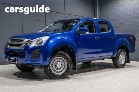 Blue 2018 Isuzu D-MAX Crew Cab Utility SX HI-Ride (4X2)
