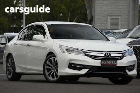 White 2017 Honda Accord Sedan VTI-L