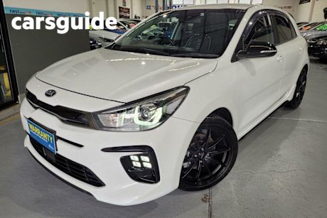 White 2020 Kia RIO Hatchback GT-Line