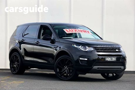 Black 2017 Land Rover Discovery Sport Wagon TD4 180 HSE Luxury 5 Seat