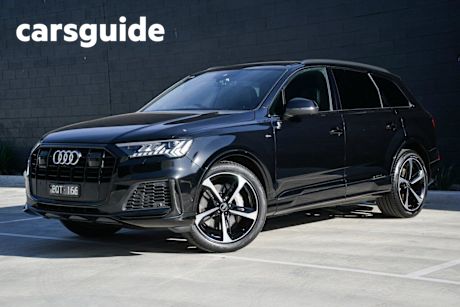 Black 2021 Audi Q7 Wagon 50 TDI Quattro S Line Mhev