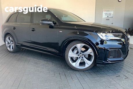 Black 2022 Audi Q7 Wagon 55 Tfsi S Line Quattro Mhev