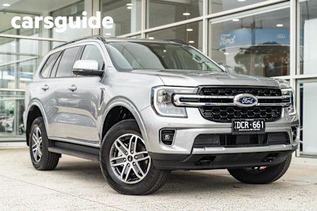 Silver 2024 Ford Everest Wagon Trend (4WD)