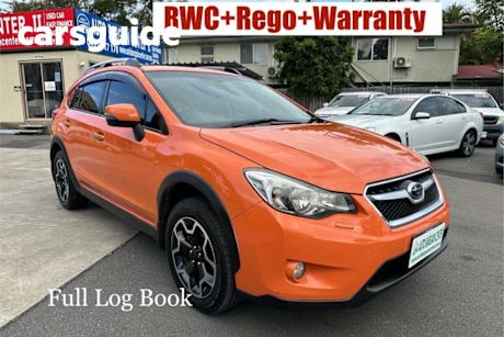 Orange 2013 Subaru XV Wagon 2.0I-S