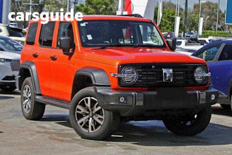 Orange 2024 GWM Tank 300 Wagon Ultra Hybrid