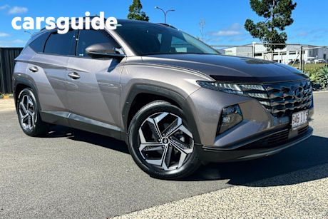 Brown 2023 Hyundai Tucson Wagon Highlander (fwd)