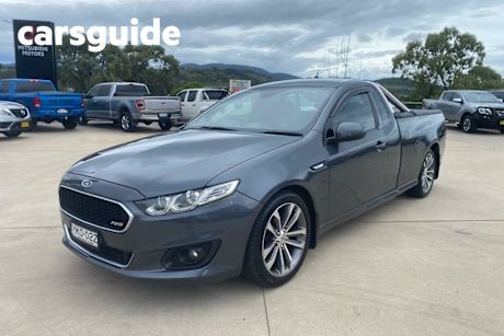 Grey 2015 Ford Falcon Utility XR6