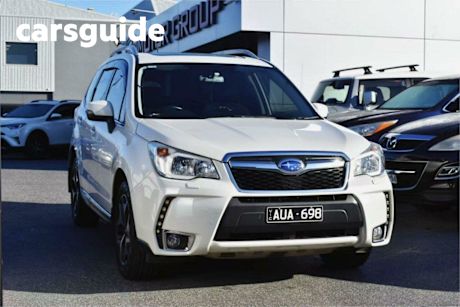 White 2013 Subaru Forester Wagon 2.0XT