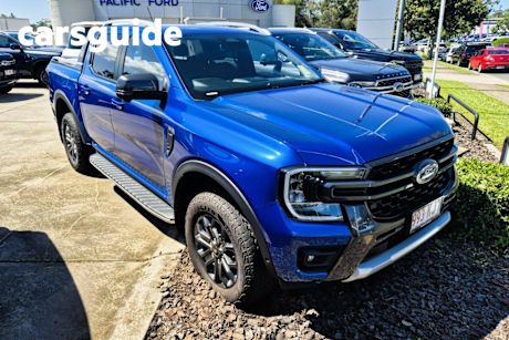 Blue 2024 Ford Ranger Double Cab Pick Up Wildtrak 2.0 (4X4)