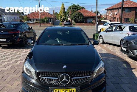 Black 2014 Mercedes-Benz A250 Hatchback Sport