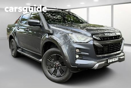 Grey 2022 Isuzu D-MAX Crew Cab Utility X-Terrain (4X4)