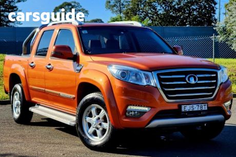 Orange 2020 Great Wall Steed Dual Cab Utility (4X2)