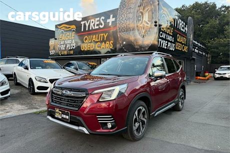 Red 2023 Subaru Forester Wagon 2.5I-S (awd) 50 Years Edition