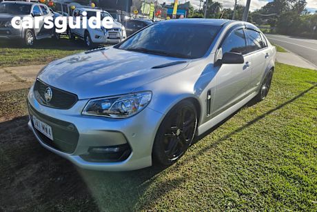 Silver 2016 Holden Commodore Sedan SV6 Black Pack