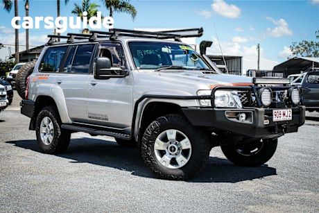 Silver 2010 Nissan Patrol Wagon ST (4X4)