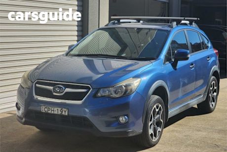 Blue 2014 Subaru XV Wagon 2.0I-S