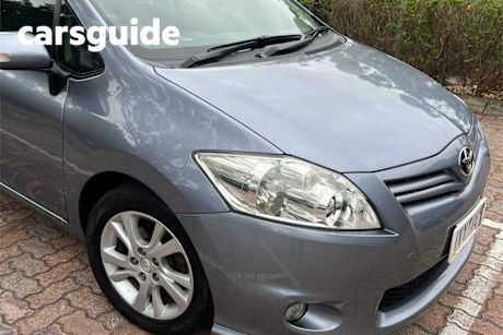 Silver 2011 Toyota Corolla Hatchback Ascent Sport