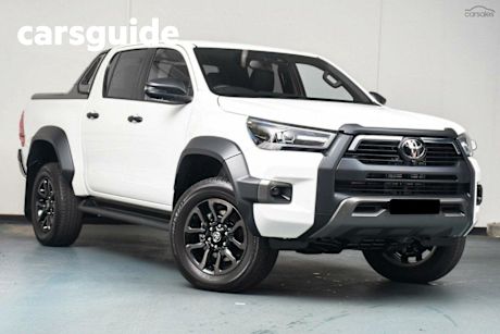 White 2022 Toyota Hilux Double Cab Pick Up Rogue (4X4)