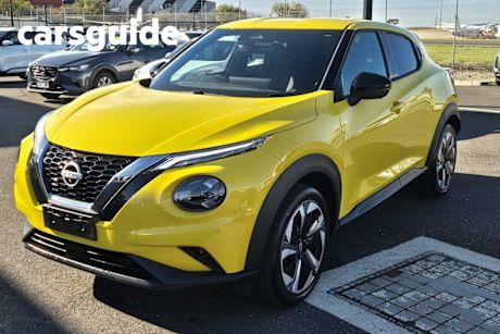 Yellow 2024 Nissan Juke Hatchback ST-L
