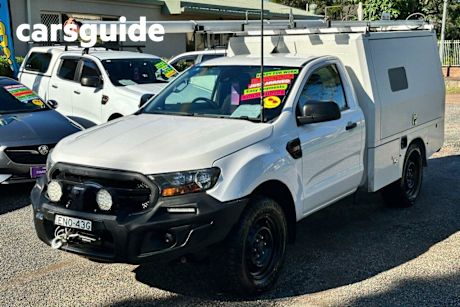 White 2021 Ford Ranger Cab Chassis XL 3.2 (4X4)