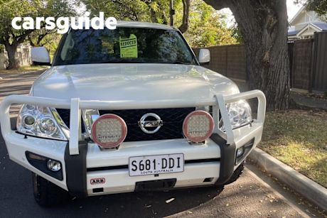 White 2015 Nissan Patrol Wagon TI-L (4X4)