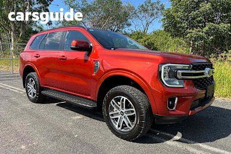Orange 2022 Ford Everest Wagon Trend (4X4)