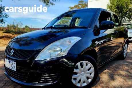 Black 2011 Suzuki Swift Hatchback GA