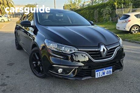 Black 2018 Renault Megane Sedan ZEN