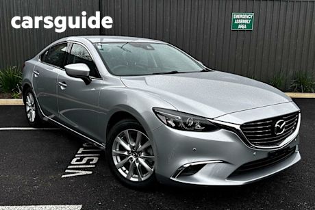 Silver 2018 Mazda 6 Sedan Touring