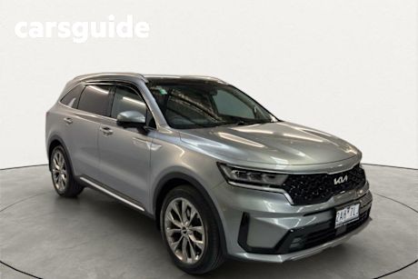 Grey 2022 Kia Sorento Wagon GT-Line 7 Seat